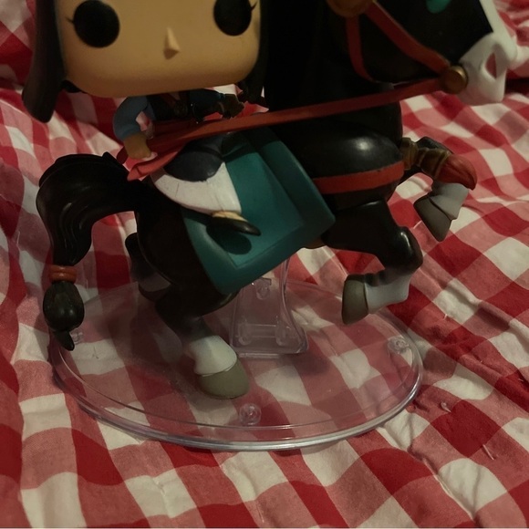 Mulan Riding Khan #76 Funko Pop Rides Vinyl Figure Loose No Box - Picture 3 of 10